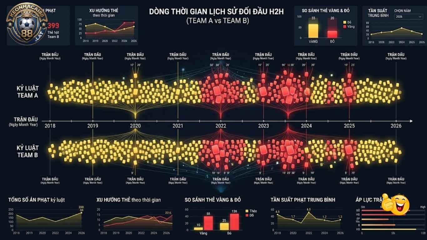 Lợi thế sân nhà luôn là yếu tố quyết định trong thống kê H2H. Lợi thế sân nhà luôn là yếu tố quyết định trong thống kê H2H.