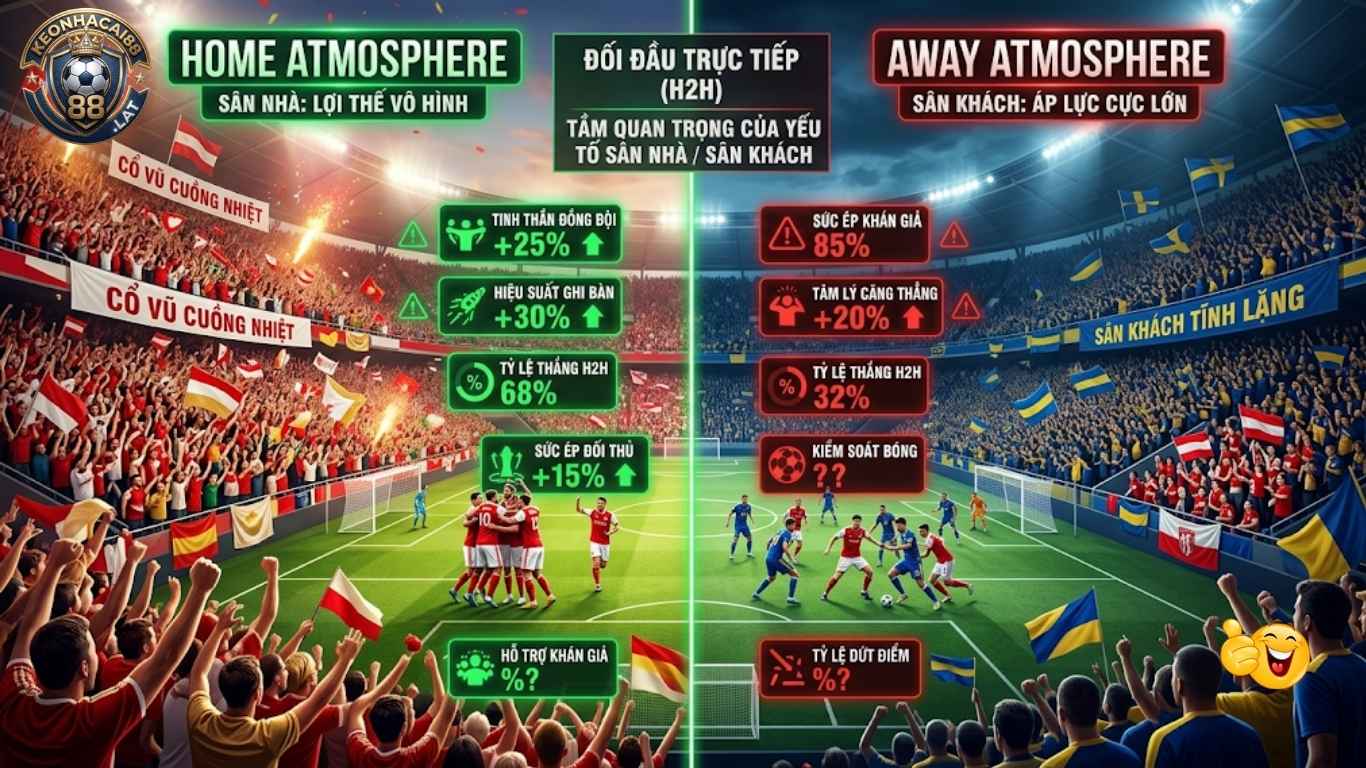Phân tích H2H để dự đoán kèo thẻ phạt trong các trận Derby. Phân tích H2H để dự đoán kèo thẻ phạt trong các trận Derby.