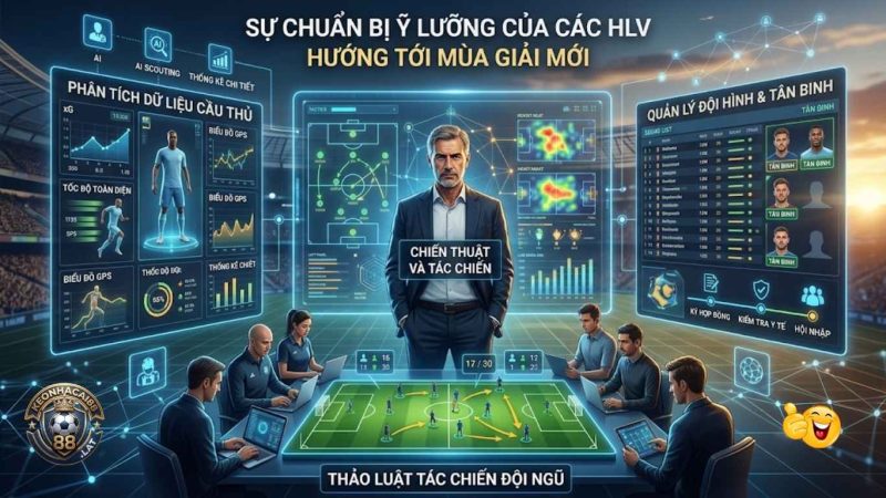 Sự chuẩn bị kỹ lưỡng của các HLV trước thềm mùa giải mới Sự chuẩn bị kỹ lưỡng của các HLV trước thềm mùa giải mới